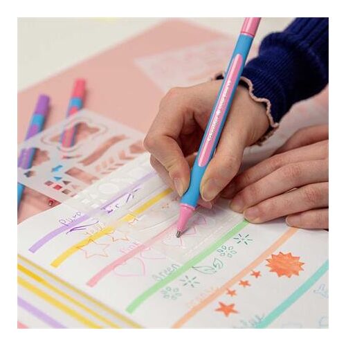 SCHNEIDER Slider Edge XB Pastel Golyóstoll - 0,7 mm, rózsaszín 139153334