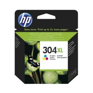 HP 304XL Színes Tintapatron - DeskJet 3720/3730 139157875 - Nyomtató kellék