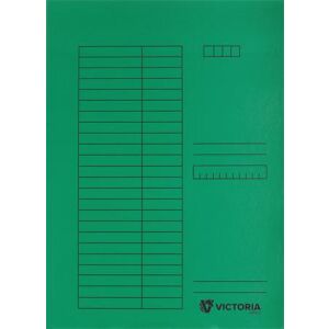 VICTORIA OFFICE Pólyás Dosszié - A4, Karton, Zöld 139157998 - Pólyás dosszié