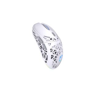 Endorfy LIV Onyx White Wireless Gaming Mouse with Honeycomb Design - Electronic