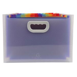 EXACOMPTA Harmonika Irattartó - A4, 24 rekeszes, PP 139160290 - Harmonika mappa