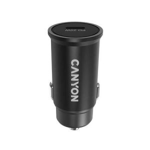 CANYON C-20 Autós Töltő - 20W USB-C PD 139161230 - Autós töltő