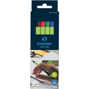 SCHNEIDER Line-Up Tűfilc Készlet - 0,4 mm, 4 szín 139164053 - Toll & Ceruza