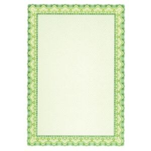 APLI Smaragdzöld Oklevélpapír - A4, 115g, Vízjellel 139182298 - Előnyomott papír