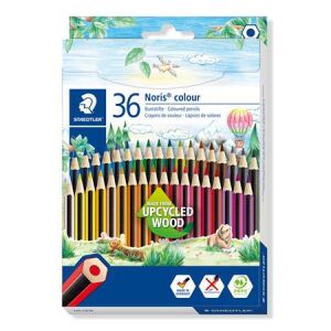 STAEDTLER Noris Colour 185 - Színes ceruza készlet - 36 szín, hatszögletű 139178540 - Színes ceruza
