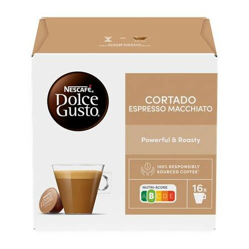 NESCAFÉ DOLCE GUSTO Cortado Espresso Macchiato Kávékapszula - 16 db 139179692