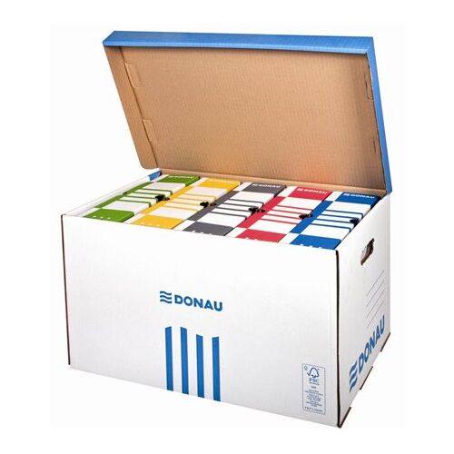 DONAU Archiválókonténer - Felfelé Nyíló, Megerősített, Kék
