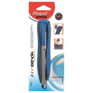 MAPED Zenoa Sensitive 9mm Univerzális Kés - Gumírozott Fogás 139182078 - Tapétavágó