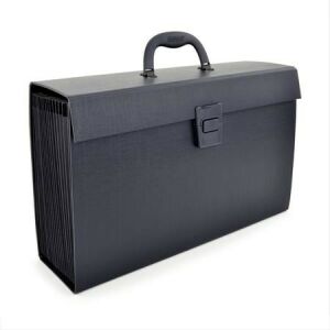 RAPESCO Harmonikatáska - 19 rekeszes, A4, Fekete 139188224 - Harmonika mappa