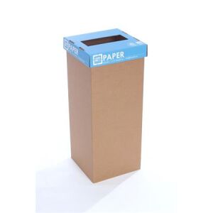 RECOBIN Office Szelektív Hulladékgyűjtő - 50L, Kék, Újrahasznosított 139190025 - Hulladéktároló