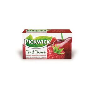 PICKWICK Fruit Fusion Gyümölcstea - Meggy, Áfonya, Málna - 20 filter 139190034 - Gyümölcstea
