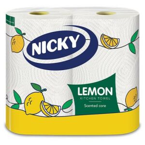 Nicky Citromos Konyhai Papírtörlő - 2 rétegű, 90 lap 139190961 - Papírtörlő