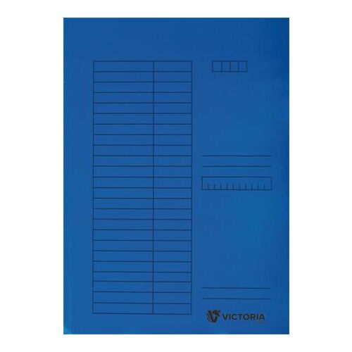 VICTORIA OFFICE - A4 Kék Pólyás Dosszié - Karton 139190678