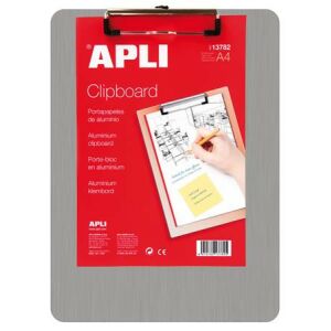 APLI A4 Alumínium Felírótábla - Erős Csipesz, Tartós Kivitel 139191021 - Felírótábla