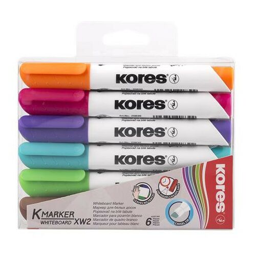 KORES K-Marker XW2 Tábla Marker Készlet - 6 szín 139190304