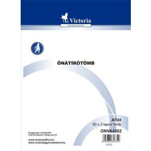 Victoria Paper Önátíró Tömb - A4, 50x2 Lap 139190890 - Önátírótömb