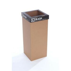 RECOBIN Office Szelektív Hulladékgyűjtő - 50L, Fekete, Újrahasznosított 139190531 - Hulladéktároló