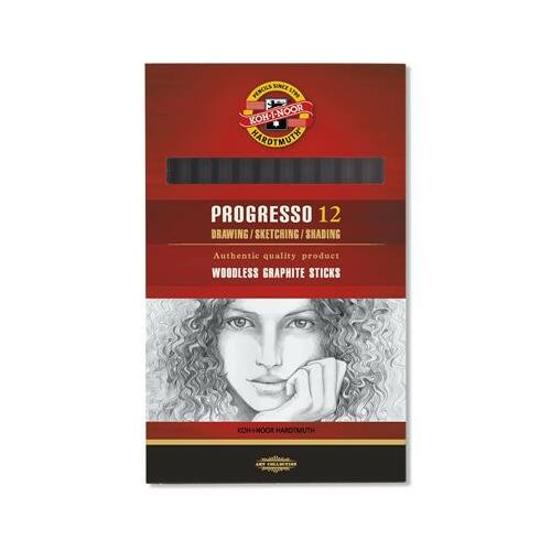 KOH-I-NOOR Progresso 8B Tömör Grafitceruza - 12 db 139190411