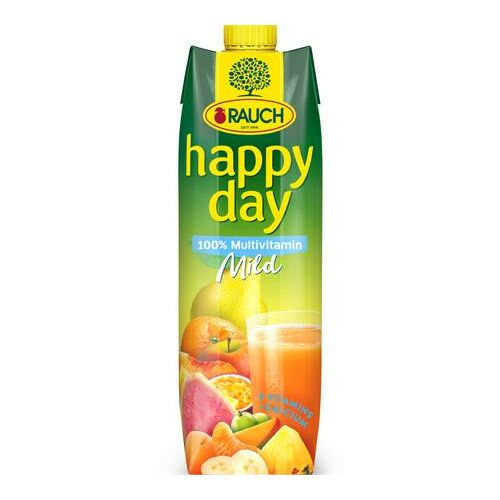 Rauch Happy Day Multivitamin Mild 100% Gyümölcslé - 1 liter 139194380