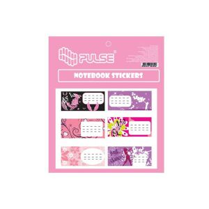 PULSE "Girls" Füzetcímke - 30 db - Iskolai Füzet Dekoráció 139192859 - Füzetcímke