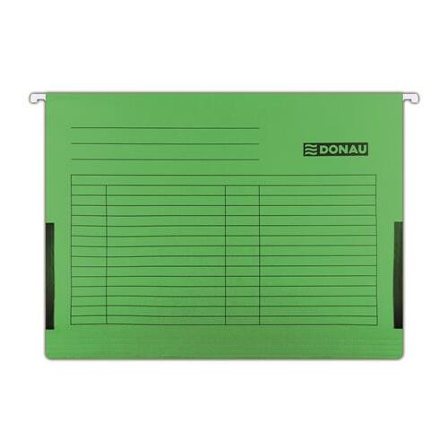 DONAU Függőmappa A4, Oldalvédelemmel, Karton - Zöld 139192890