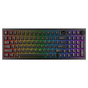 AVAX GM03 PRO Mechanikus Billentyűzet - Gateron Piros, HUN, RGB 139192946 - AVAX