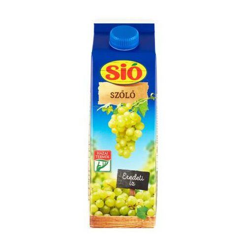 SIÓ Szőlő Gyümölcslé - 1 liter, 12% gyümölcstartalom 139193073