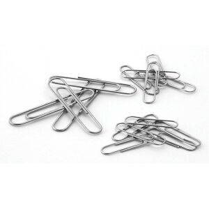 VICTORIA OFFICE Gemkapocs - 28 mm, Nikkelezett, 100 db 139193564 - Gemkapocs