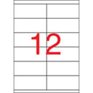 APLI Univerzális Etikett - 105x48 mm, 6000 db 139193822 - Irodai papíráru