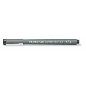 STAEDTLER Pigment Liner 308 Tűfilc - 0.7 mm, Fekete 139192067 - Írószer