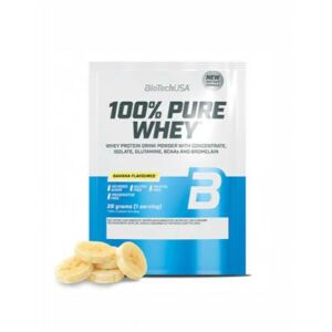 BioTech USA 100% Pure Whey - Tejsavófehérje - 28g Banán 139195061 - Fehérje