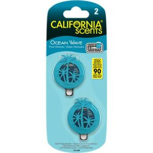 California Scents Ocean Wave Mini Autóillatosító - 2 db 139194898 - Autóillatosító