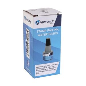 VICTORIA OFFICE Bélyegzőfesték - 30ml, Fekete, Vízbázisú 139198386 - Bélyegzőfesték