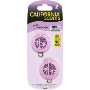 California Scents La Lavender Autós Mini Diffúzer - 2 x 3ml 139197594 - Autóillatosító