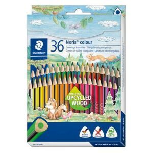 STAEDTLER Noris Colour Színes Ceruza Készlet - 36 db, Háromszögletű 140223309 - Színes ceruza