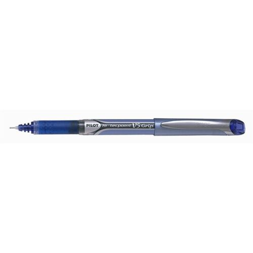 PILOT Hi-Tecpoint V5 Grip - Tűhegyű Rollertoll - 0.3 mm, Kék