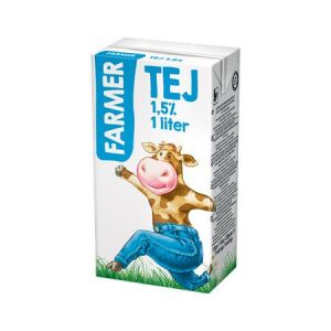 FARMER 1,5% Tartós Tej - 1L 139198882 - Organikus/Teljes tej