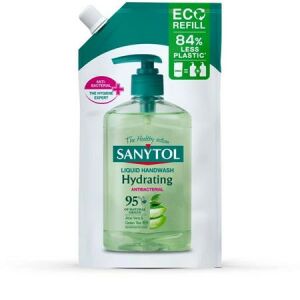 SANYTOL Aloe Vera Antibakteriális Folyékony Szappan Utántöltő - 500ml 139201567 - Szappan