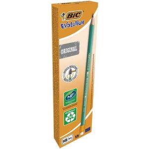 BIC Evolution Original HB Grafitceruza Radírral - Hatszögletű, Környezetbarát 139201941 - Írószer