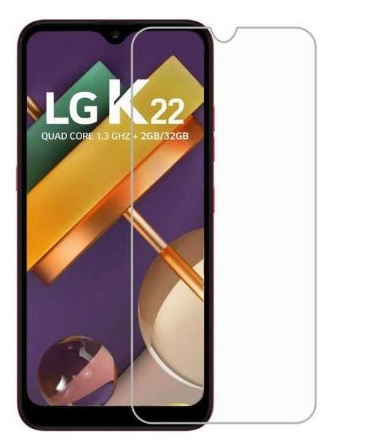 LG K22 karcálló edzett üveg Tempered glass kijelzőfólia kijelzővé...