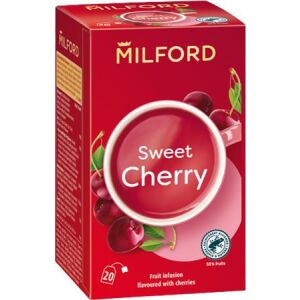 MILFORD Sweet Cherry Gyümölcstea - Cseresznye Ízű - 20 x 2,5g 139200227 - Gyümölcstea