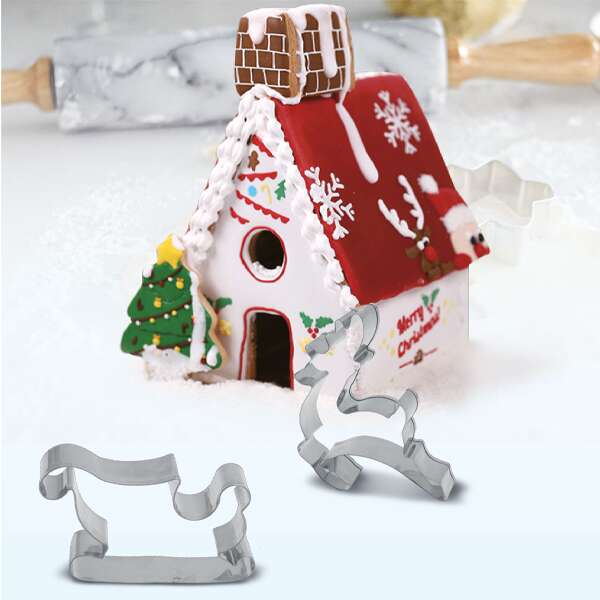Cookie cutter mould - 3D gingerbread house