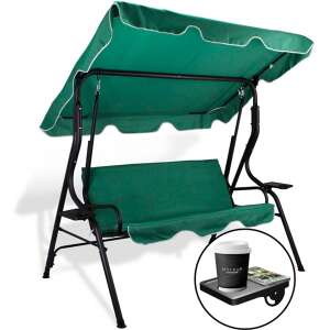 GardenLine Kerti hintaágy – Zöld – 170 x 110 x 153 cm