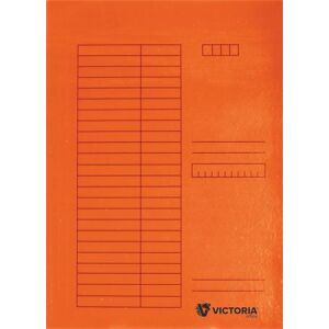 VICTORIA OFFICE - A4 Karton Pólyás Dosszié - Narancssárga 139207183 - Pólyás dosszié