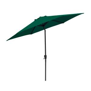 Záhradný dáždnik GardenLine 3m zelený, bočný pohľad