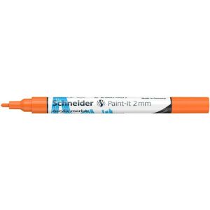 Schneider Paint-It 310 Akril Marker - 2mm, Narancssárga 139207474 - Írószer