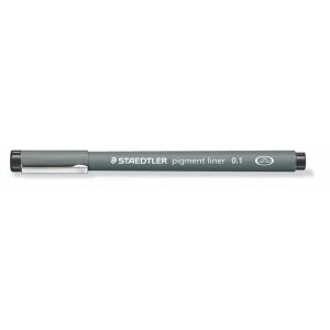 STAEDTLER Pigment Liner 308 - 0.1 mm - Fekete tűfilc 139207863 - Írószer