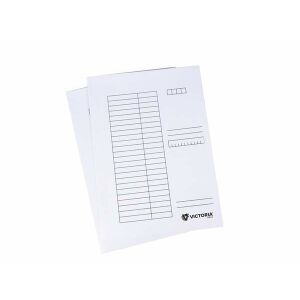 VICTORIA OFFICE A4 Karton Dosszié - Fehér, 3 fül 139205098 - Pólyás dosszié