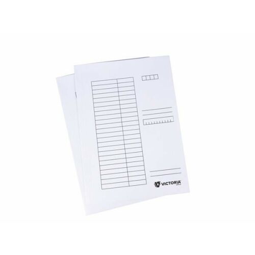 VICTORIA OFFICE A4 Karton Dosszié - Fehér, 3 fül 139205098