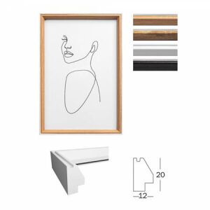 Silhouette Fekete Fa Képkeret - 20x30 cm, Modern Design 139205305 - Lakberendezés